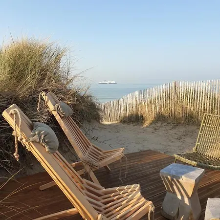 Hébergement de vacances Les Pieds Dans L'eau Maison Front De Pleine De Charme Cap Blanc Nez Côte D'opale